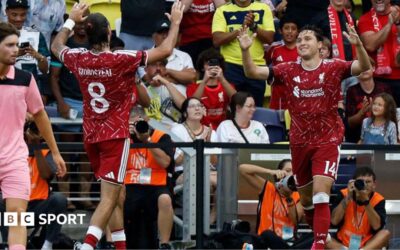 Gomez meldes skadet i Liverpools sejr under Iraola