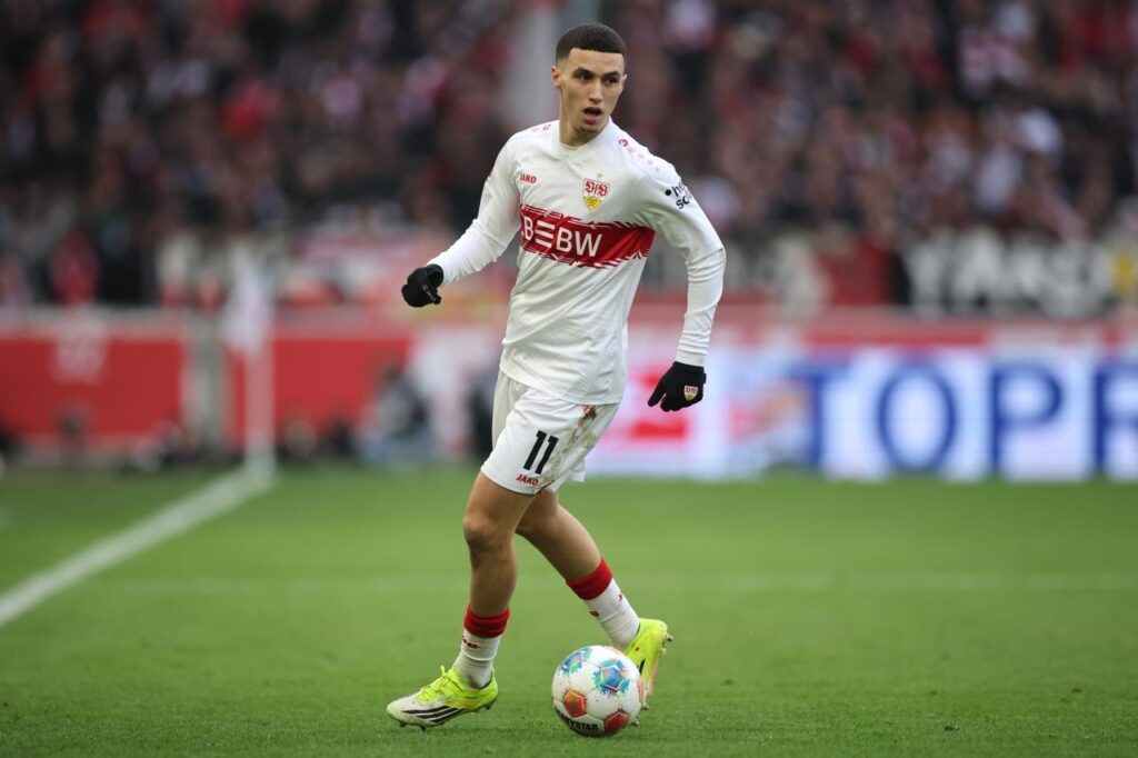 Tottenham, Newcastle og Crystal Palace jagter Stuttgarts El Khannouss