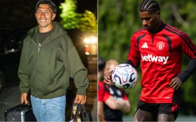 Martínez slutter sig til Rashford og United-holdkammerater til træning
