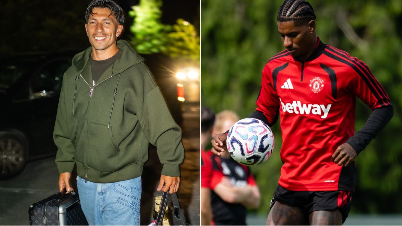 Martínez slutter sig til Rashford og United-holdkammerater til træning