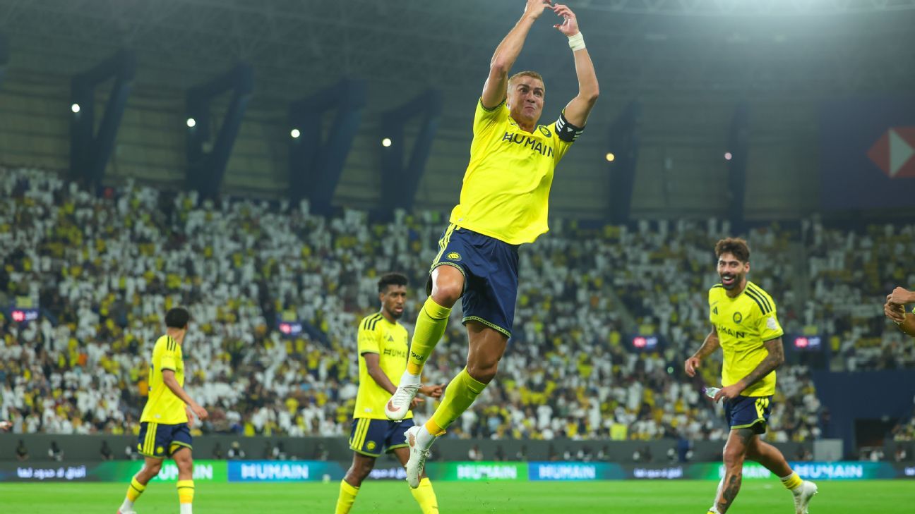 Ronaldos sejrsmål forlænger Al Nassrs perfekte sæsonstart Ronaldos sejrsmål forlænger Al Nassrs perfekte sæsonstart