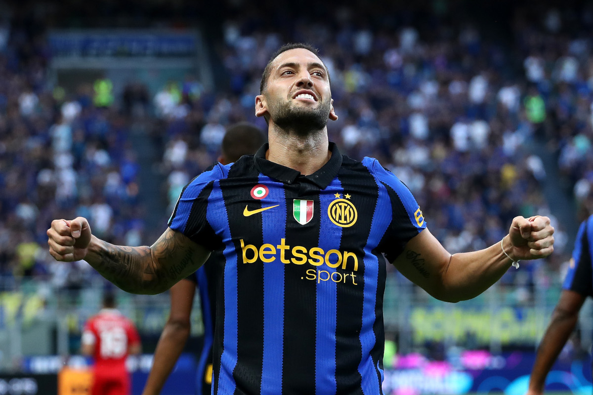 Officiel skadesopdatering på Calhanoglu – Inter-profil misser Roma-kamp