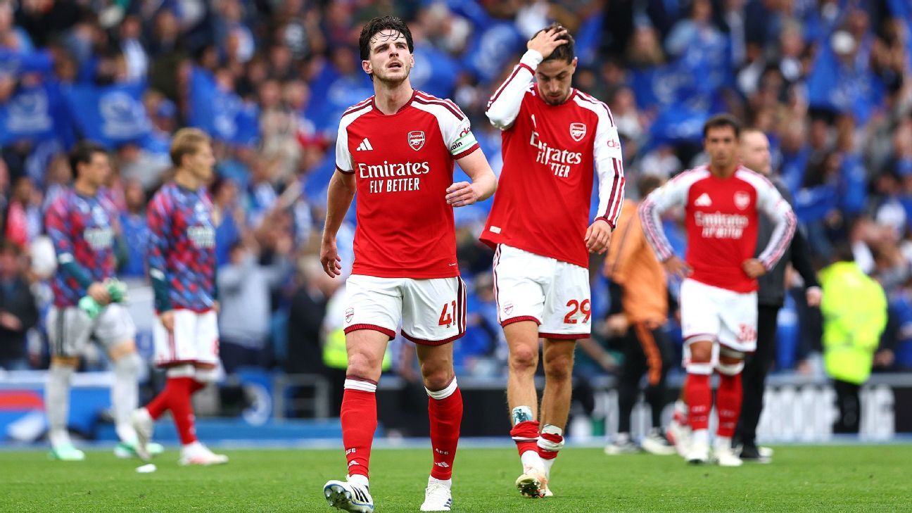 Arteta: Arsenal var i problemer fra første indkast