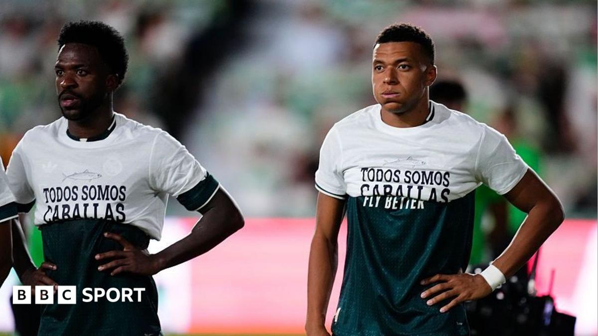 Mbappe, Vini og Konate dækker over Reals støttebudskab til Ceuta Mbappe, Vini og Konate dækker over Reals støttebudskab til Ceuta