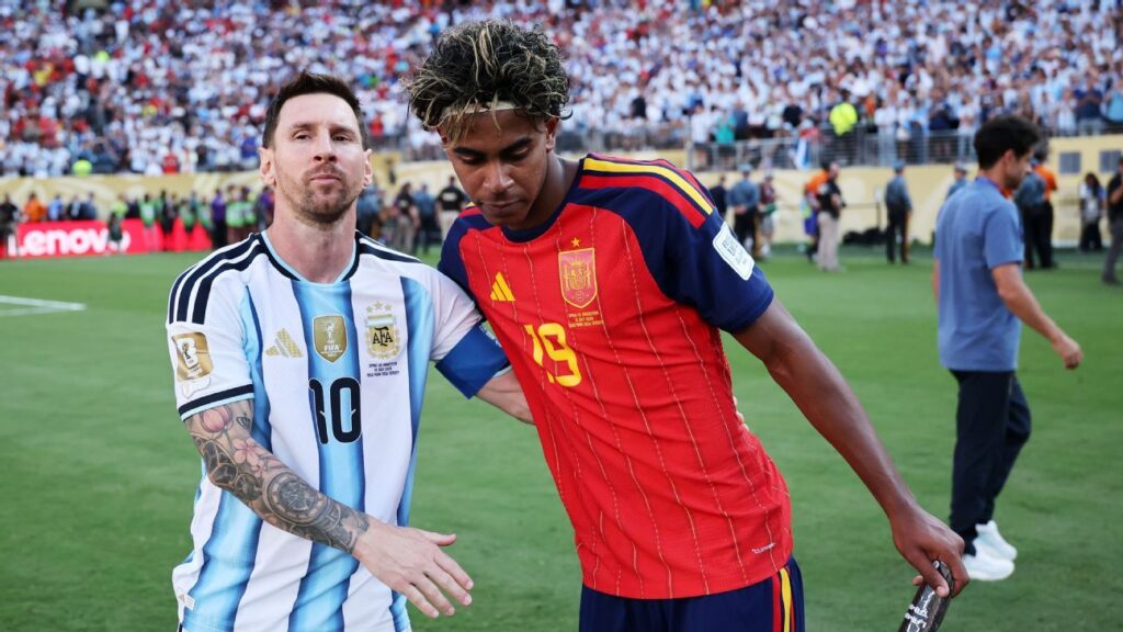 Yamal afslører hvad han sagde til Messi ved VM-finalen