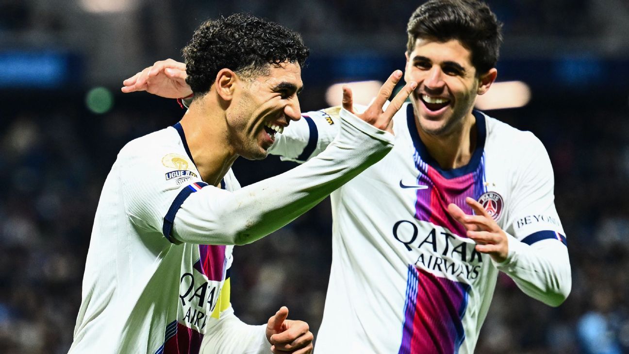 Hakimi scorer første hattrick og leverer to assists Hakimi scorer første hattrick og leverer to assists